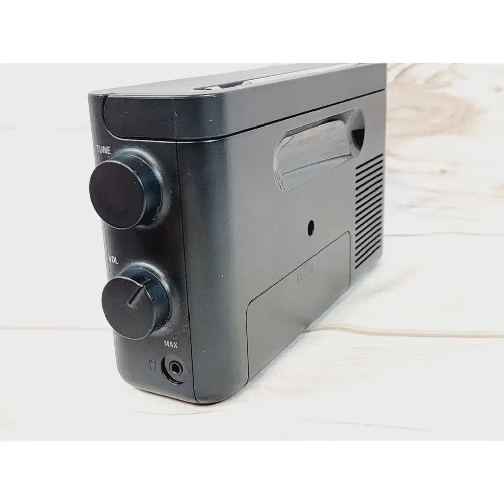 Sony ICF-506 Analog Tuning Portable FM/AM Radio Tested Excellent